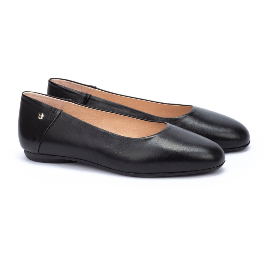 Women's Pikolinos ALMERIA Ballet Flats Black | NZ I9A1738